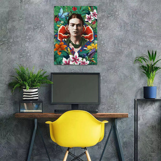 Frida Kahlo, Blooming Fantasy 500 Piece Jigsaw Puzzle by Ravensburger