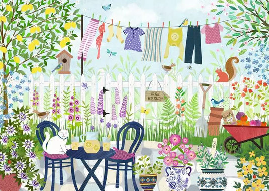 Summer Garden 1000 Piece Jigsaw Puzzle by Ravensburger