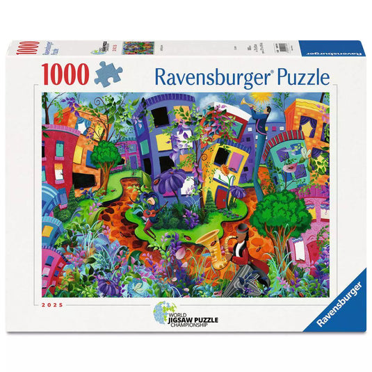 Lady Bug Lane 1000 Piece Jigsaw Puzzle by Ravensburger