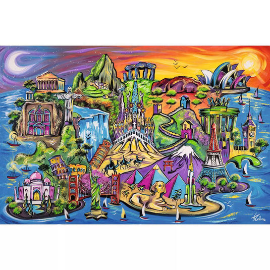 Isle of Sights 3000 Piece Jigsaw Puzzle by Ravensburger