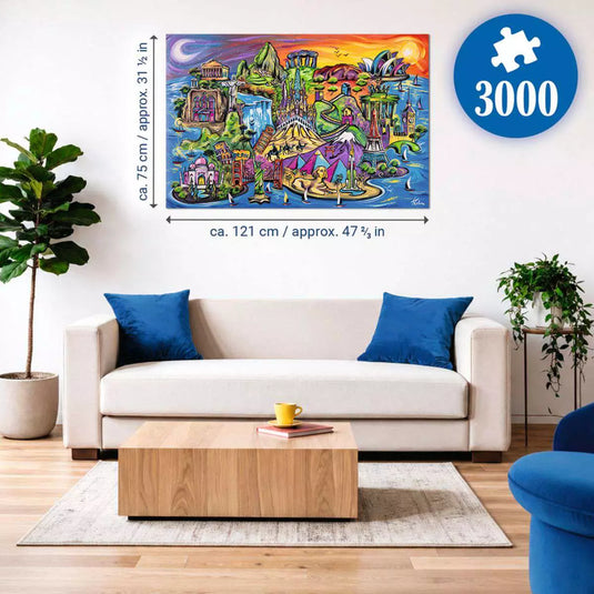 Isle of Sights 3000 Piece Jigsaw Puzzle by Ravensburger