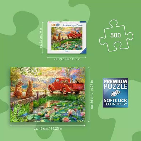 Summer Love 500 Piece Jigsaw Puzzle by Ravensburger