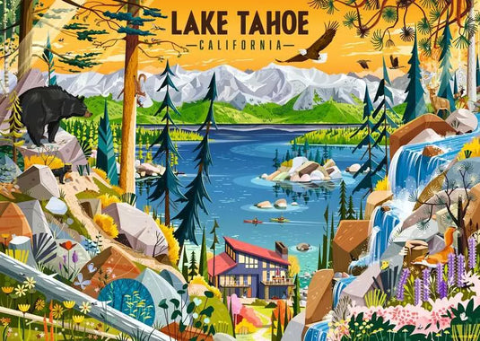 Sacred Lake Tahoe 1000 Piece Jigsaw Puzzle by Ravensburger