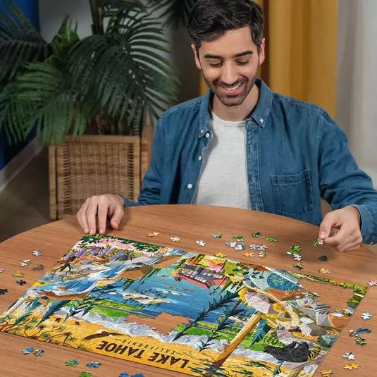 Sacred Lake Tahoe 1000 Piece Jigsaw Puzzle by Ravensburger
