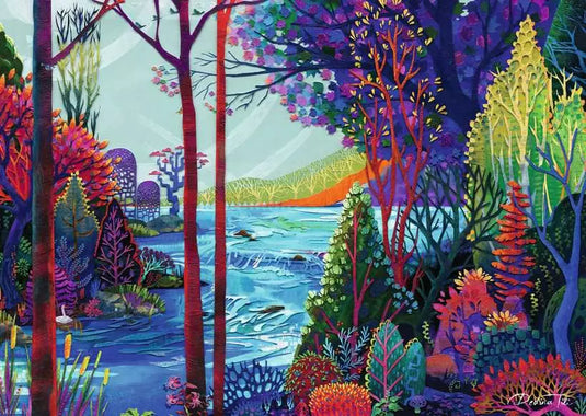 Indigo Forest 1000 Piece Jigsaw Puzzle by Ravensburger