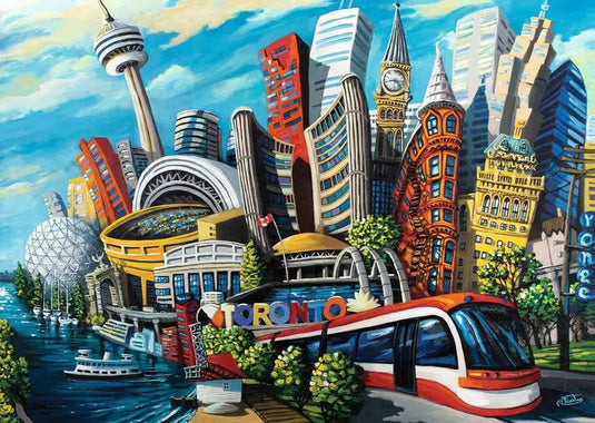 Toronto 1000 Piece Jigsaw Puzzle by Ravensburger