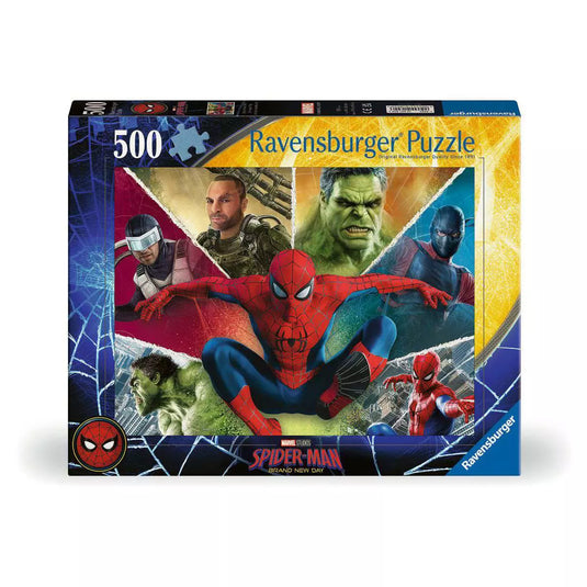 Spider-Man Brand New Day 500 Piece Jigsaw Puzzle by Ravensburger