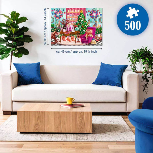 Christmas Boutique 500 Piece Jigsaw Puzzle by Ravensburger