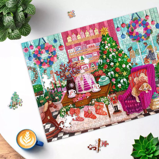 Christmas Boutique 500 Piece Jigsaw Puzzle by Ravensburger