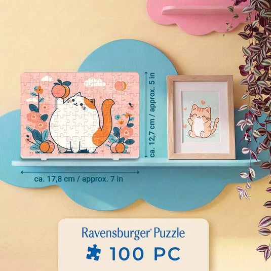 Peach Flavored 100 Piece Jigsaw Puzzle by Ravensburger