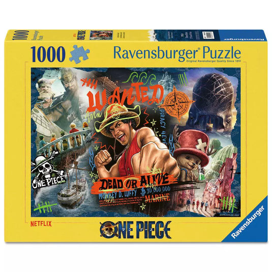 One Piece: Adventure Awaits! 1000 Piece Jigsaw Puzzle by Ravensburger