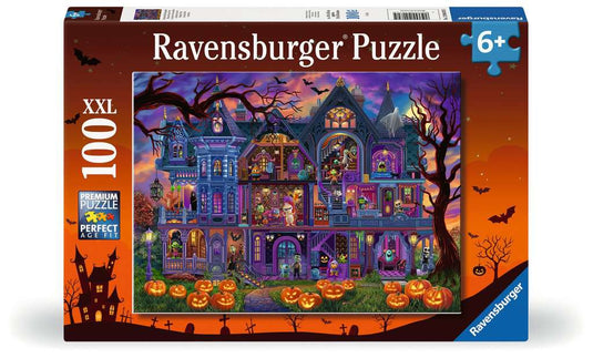 Monster House Party 100 Piece Puzzle by Ravensburger - 1