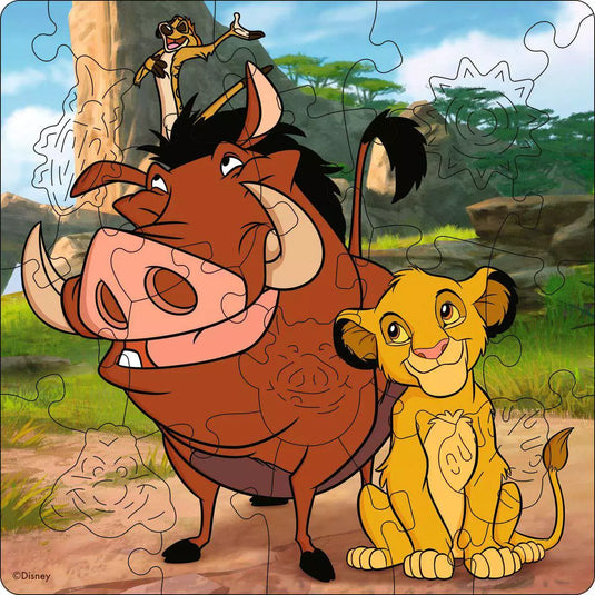 WOOD: Simba's Kingdom 22 Piece Jigsaw Puzzle by Ravensburger