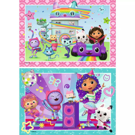 Gabby's Dollhouse 2x24 Piece Jigsaw Puzzle by Ravensburger - 2