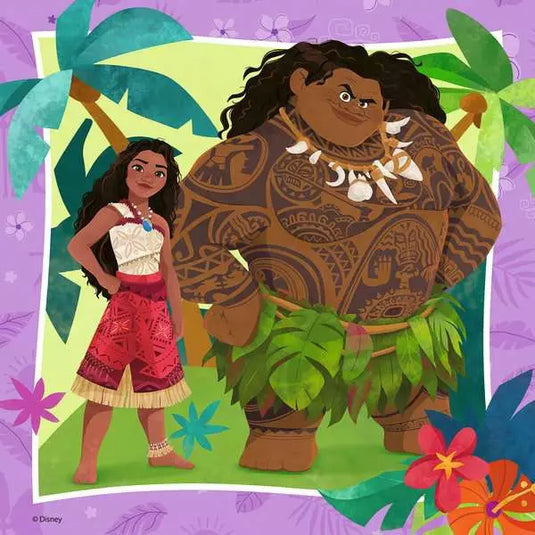 Moana 2 Off To New Adventures 3x49 49 Piece Jigsaw Puzzle by Ravensburger - 4