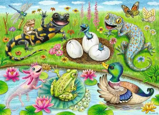Hello Hatchlings 60 Piece Jigsaw Puzzle by Ravensburger