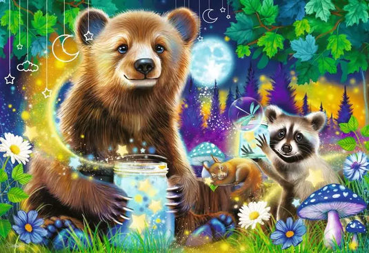 Lovable Woodland Friends 2x24 Piece Jigsaw Puzzle by Ravensburger - 3
