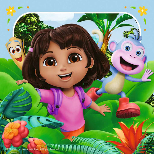 Dora the Explorer 3x49 Piece Jigsaw Puzzle by Ravensburger - 4