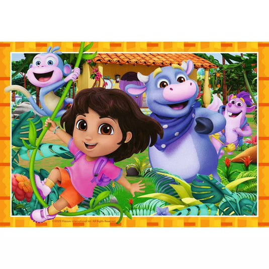 Dora the Explorer 2x12 Piece Jigsaw Puzzle by Ravensburger - 2