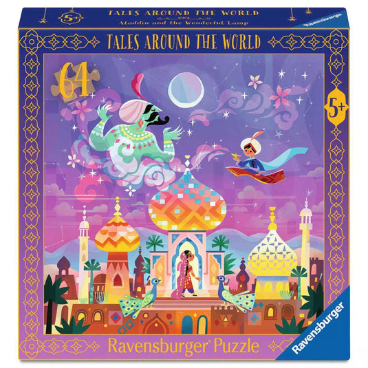 Aladdin and the Wonderful Lamp 64 Piece Jigsaw Puzzle by Ravensburger - 1