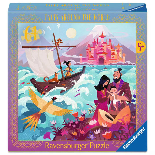 Momotarō, the Peach Boy 64 Piece Jigsaw Puzzle by Ravensburger