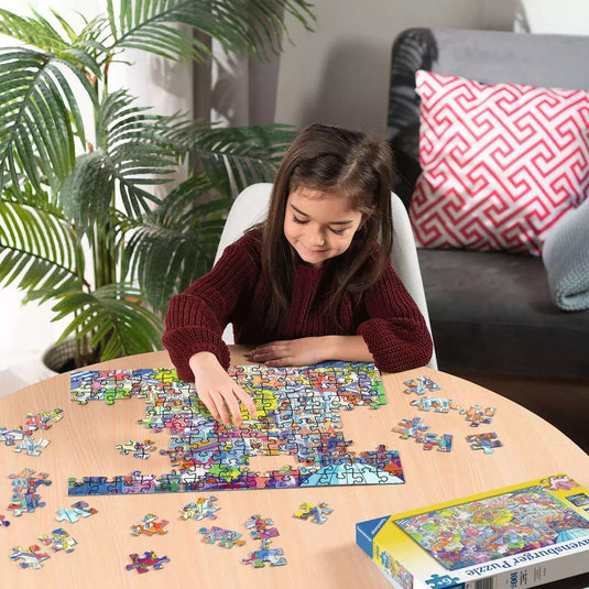 A Day in Chaosville 100 Piece Jigsaw Puzzle by Ravensburger