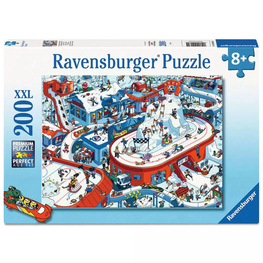 Winter Sports Stadium XXL 200 Piece Jigsaw Puzzle by Ravensburger