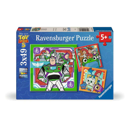 Toy Story 5 3x49 Piece Jigsaw Puzzle by Ravensburger