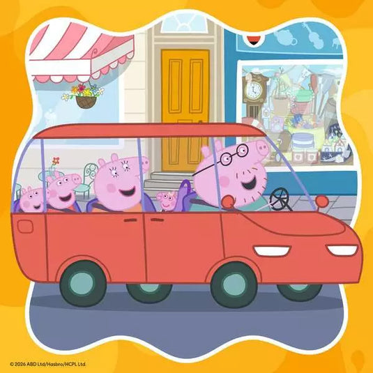 Peppa Pig 3x49 Piece Jigsaw Puzzle by Ravensburger