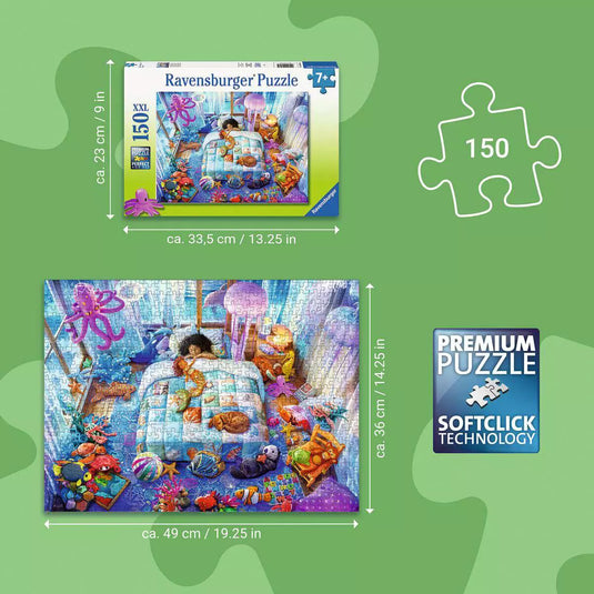 Undersea Dreams XXL 150 Piece Jigsaw Puzzle by Ravensburger