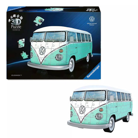 Iconics: Volkswagen T1 162 Piece 3D Puzzle by Ravensburger