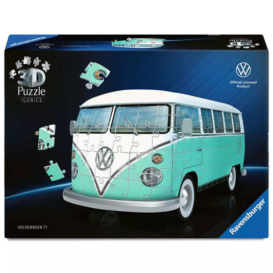 Iconics: Volkswagen T1 162 Piece 3D Puzzle by Ravensburger