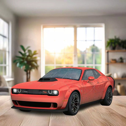 3D Iconics Dodge Challenger 108 Piece Jigsaw Puzzle by Ravensburger