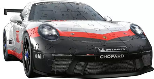 Iconics 3D Porsche 911 GT3 Cup 108 Piece 3D Jigsaw Puzzle by Ravensburger