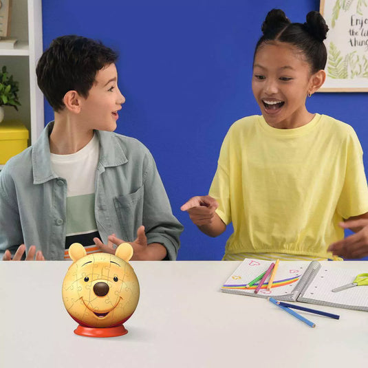 Winnie the Pooh 72 Piece Head w/Ears 3D Puzzle by Ravensburger