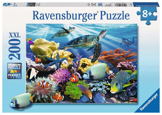 Ocean Turtles 200 Piece Jigsaw Puzzle by Ravensburger - 1