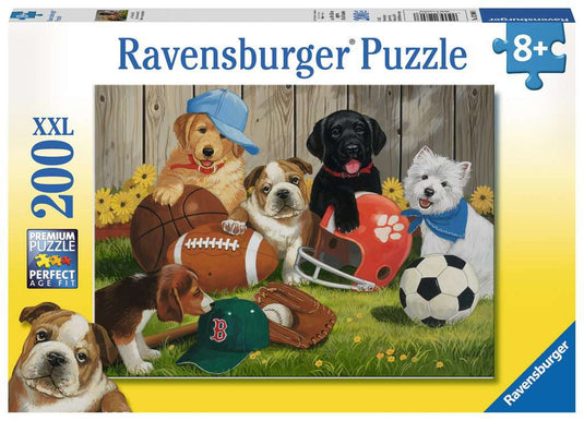 Let's Play Ball! 200 Piece Jigsaw Puzzle by Ravensburger - 1