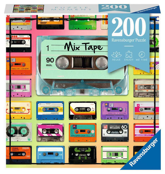 Mix Tape 200 Piece Jigsaw Puzzle by Ravensburger - 2