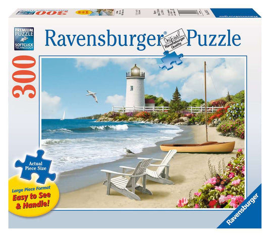 Sunlit Shores 300 Piece Large Format by Ravensburger - 1