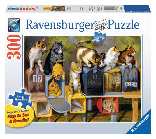 Cat's Got Mail 300 Piece Large Format by Ravensburger - 1