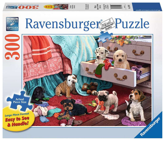 Mischief Makers 300 Piece Large Format by Ravensburger - 1
