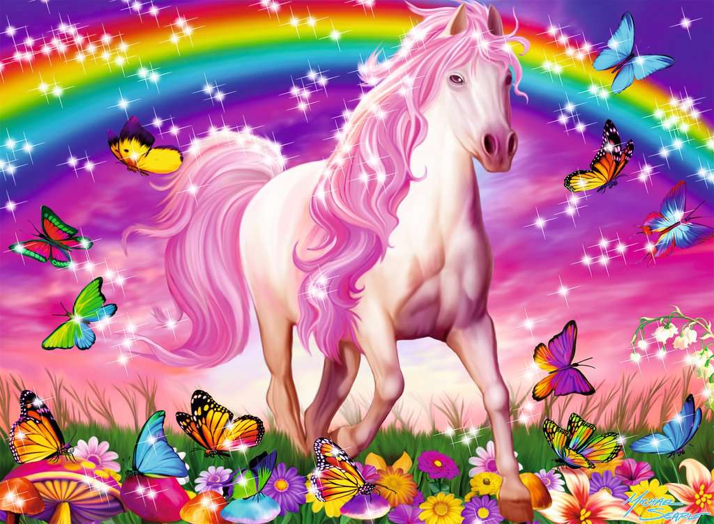 Horse Dream 100 Piece Glitter Puzzle by Ravensburger