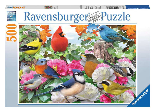 Garden Birds 500 Piece Jigsaw Puzzle by Ravensburger - 2