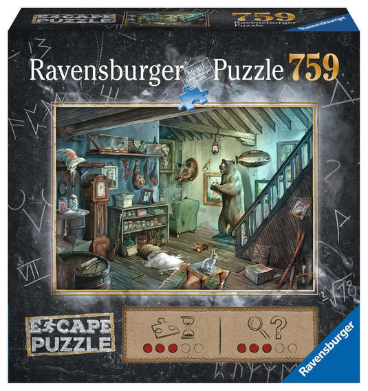 Escape Puzzle: Forbidden Basement 759 Piece Jigsaw Puzzle