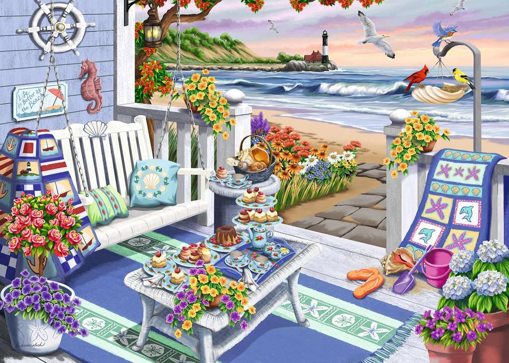 Seaside Sunshine 300 Piece Large Format by Ravensburger