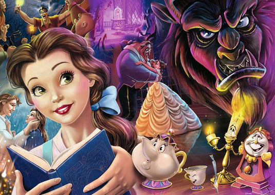 Disney Princess Heroines No.2 - Beauty & The Beast 1000 piece Jigsaw Puzzle by Ravensburger