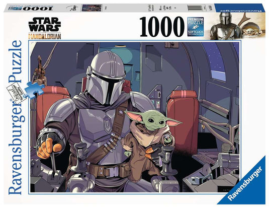 Star Wars: The Mandalorian 1000 piece Jigsaw Puzzle by Ravensburger