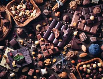 Chocolate Paradise 2000 Piece Jigsaw Puzzle by Ravensburger