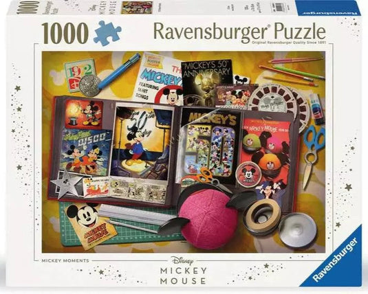 Mickey's Collector Edition (1970s) 1000 Piece Jigsaw Puzzle by Ravensburger