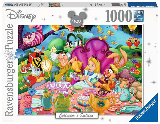 Disney Collector's Edition: Alice in Wonderland 1000 Piece Jigsaw Puzzle by Ravensburger - 2